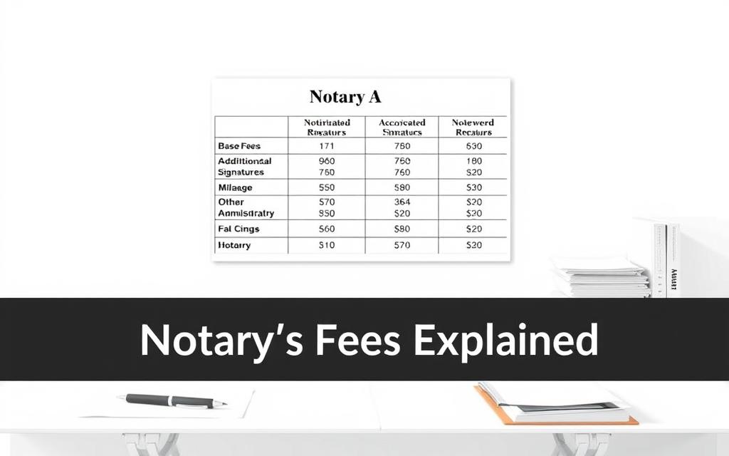 Notary Fee Breakdown Notary Fee Breakdown
