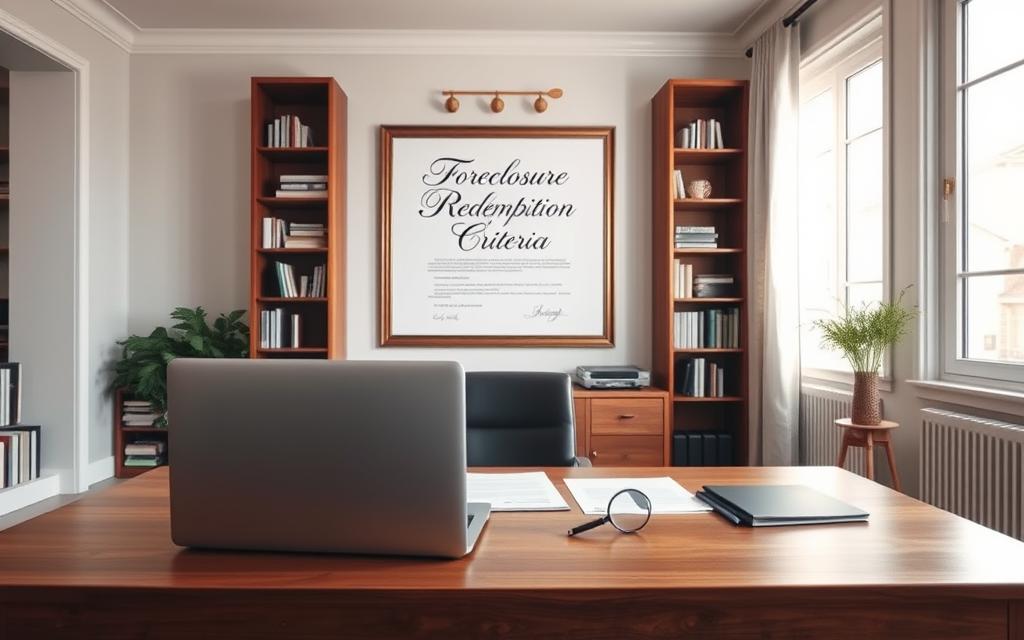 Foreclosure Redemption Eligibility Criteria